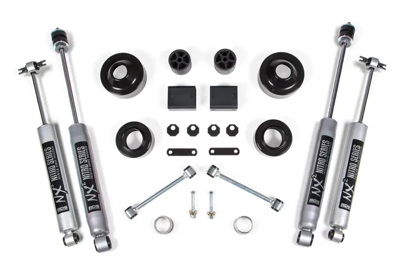 2 Inch Lift Kit | Coil Spacer | Jeep Wrangler Jk (12-18) 2-Door 2