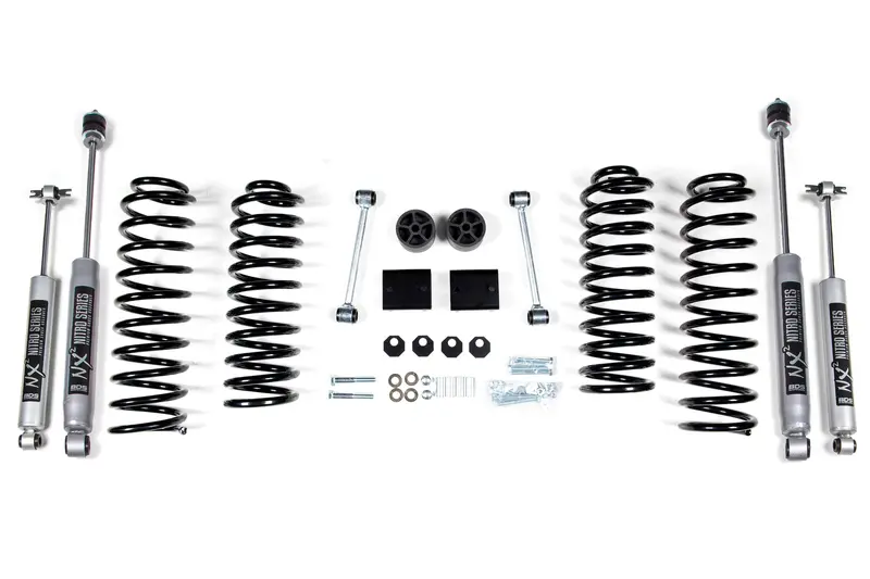 2 Inch Lift Kit | Coil Spring | Jeep Wrangler Jk (07-11) 4-Door 2