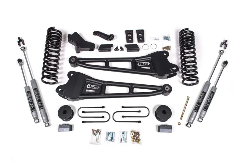 4 Inch Lift Kit W/ Radius Arm | Ram 3500 W/ Rear Air Ride (13-18) 4Wd | Diesel 1