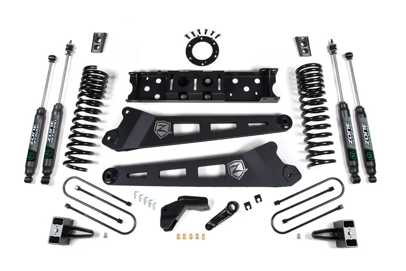4-Inch Lift Kit with Radius Arm for 2019–2024 Ram 3500 Gas 4WD