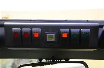 6 Switch Panel W/Genesis Adapter For 07-08 Jeep Wrangler Jk (G Screen Not Included) 1