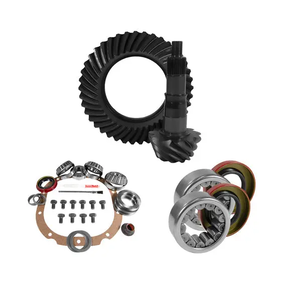 8.8 Inch Ford 3.73 Rear Ring And Pinion Install Kit 2.99 Inch Od Axle Bearings And Seals - 1