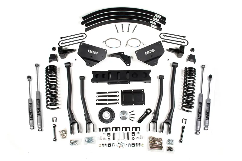 8 Inch Lift Kit W/ 4-Link | Ram 3500 (13-18) 4Wd | Diesel 6