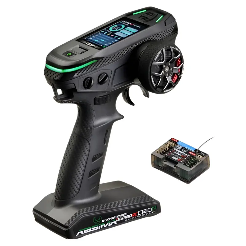 Absima Cr10p 2.4Ghz 10-Channel Transmitter W/ Receiver 2000013 1