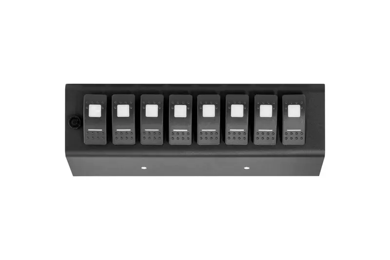 Add On Green Led 8-Switch Panel For 07-08 Jeep Wrangler Jk (For Sourcese) 1