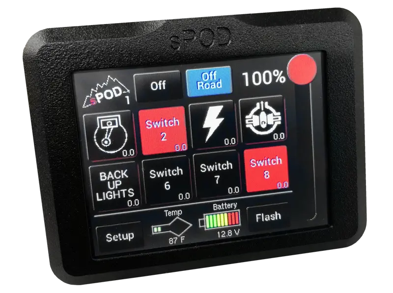 Add-On Touchscreen For 8 Circuit Systems 1