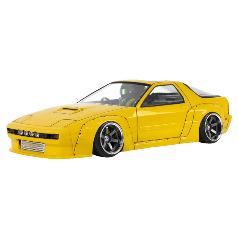 Aplastics Easymade Mazda Rx7 Fc3s Clear Unpainted 1/10 Rc Body Shell Emfc 1