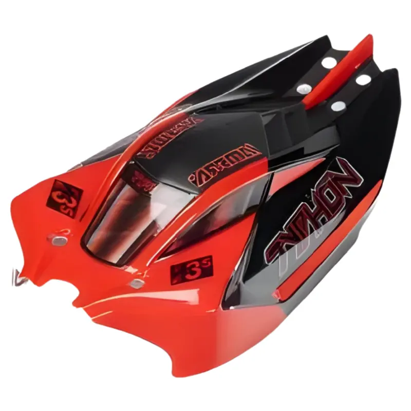 Arrma Typhon Grom Blx Bodyshell Red Black Ara1561 1