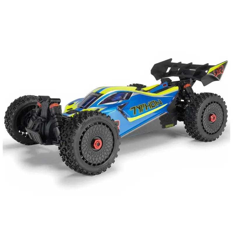 Arrma Typhon Mega 665 4X4 1/8 Brushed Buggy Rtr Blue Ara4206v4t1 1