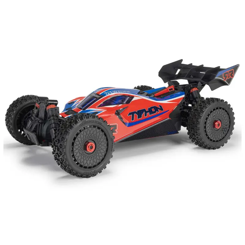 Arrma Typhon Mega 665 4X4 1/8 Brushed Buggy Rtr Red Ara4206v4t3 1