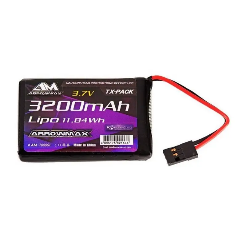 Arrowmax Am Lipo 3200Mah 3.7V For Sanwa Mt-44 Am-700991 1