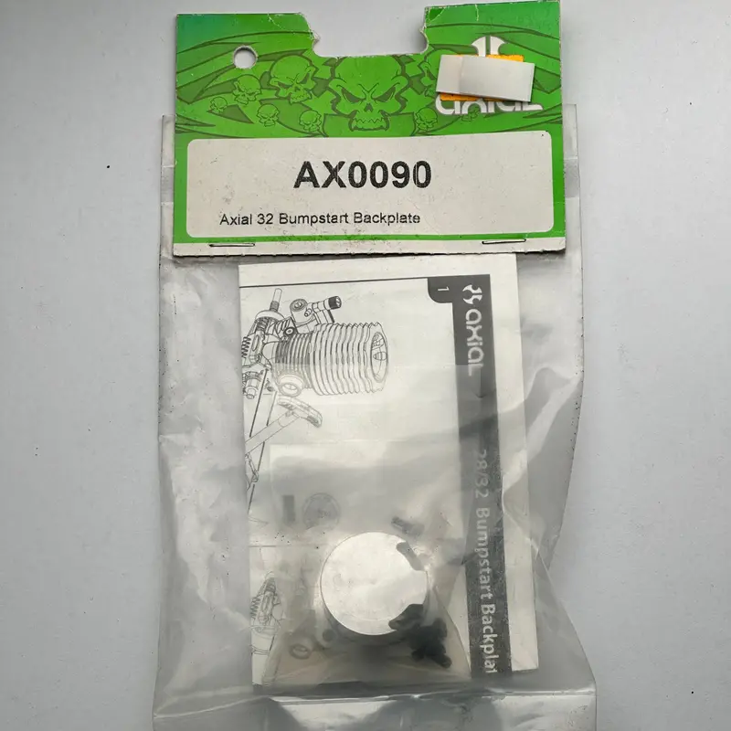 Axial 32 Bumpstart Backplate Nitro Part [Scratch & Dent] 1