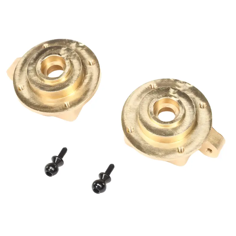 Axial Brass 12.5G Left And Right Knuckles For Scx24 Ax24 Axi302003 1
