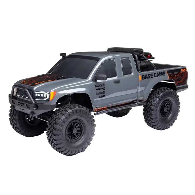 Axial Scx10 Iii Base Camp 1/10 V2 Rock Crawler Rtr Grey Axi-1375T2 1