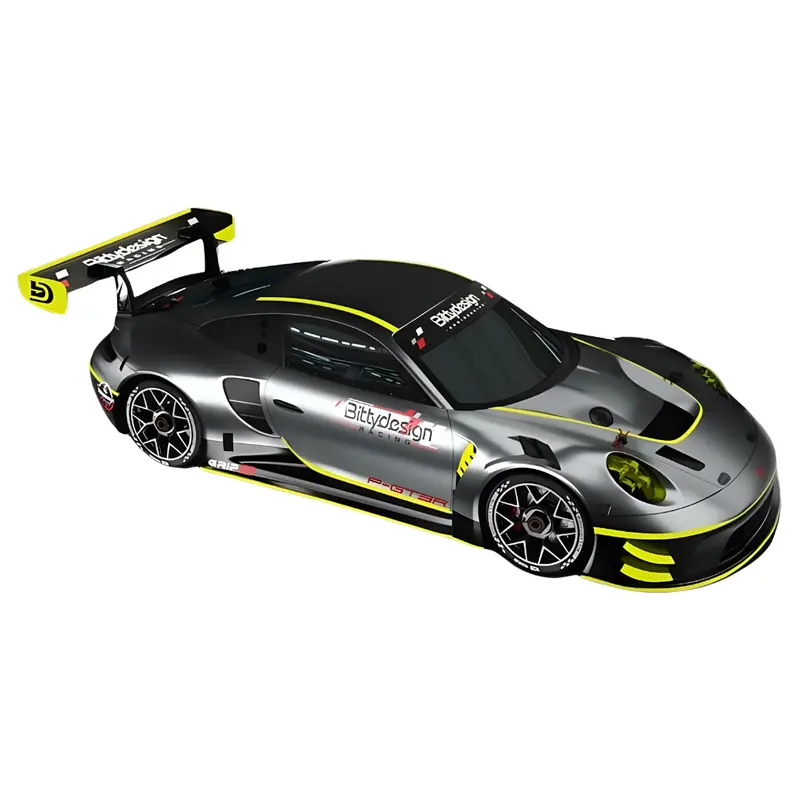 Bittydesign Porsche 911 Gt3r 1/7 Arrma Infraction Pre-Cut Body Shell Bdar7-Pgt3r 1