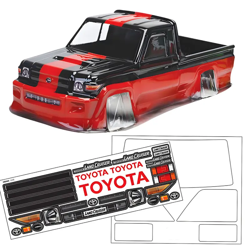 Bodyworx Toyota Land Cruiser Lc70 1/10 Crawler Clear Body Bwx-Cb005 1