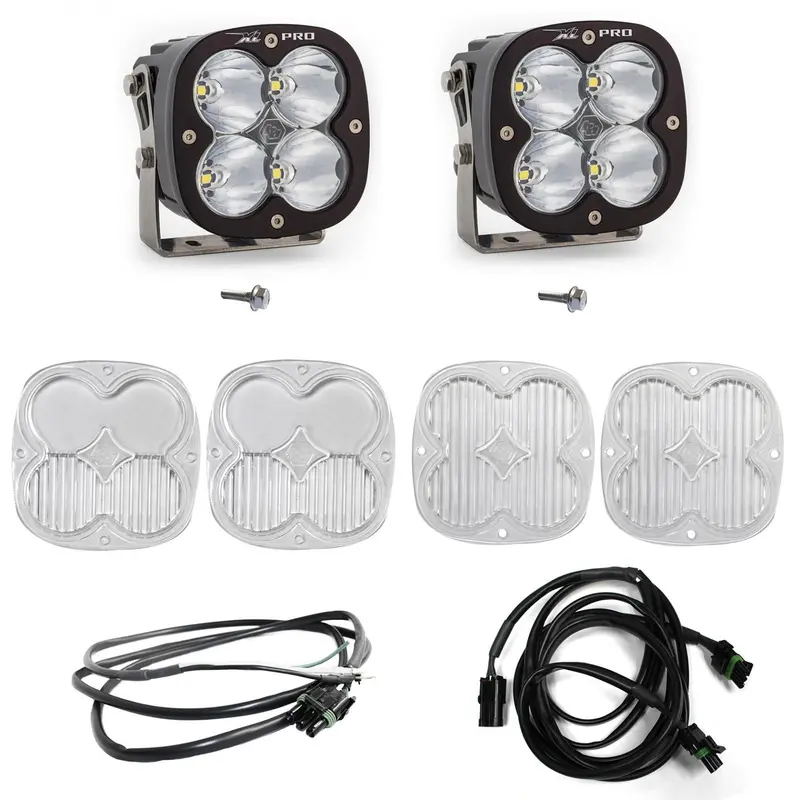 Bronco A Piller Light Kit 21-Up Ford Bronco Xl Pro Spot W/Upfitter Baja Designs 1