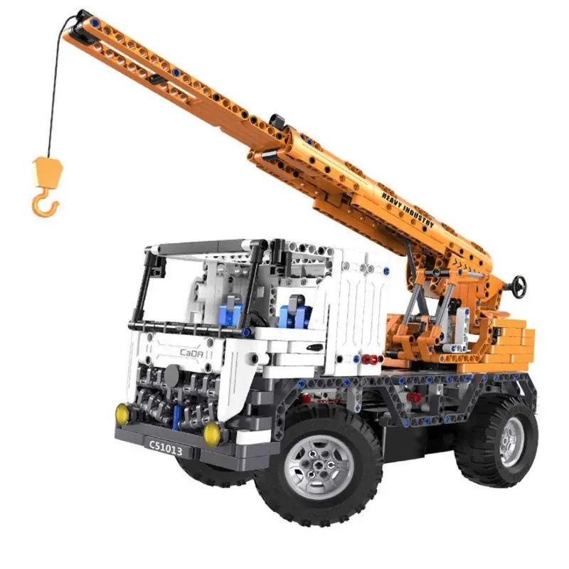 Cada Technic Remote Controlled Mobile Crane 2-In-1 2.4G 838Pcs Kit C51013w 1