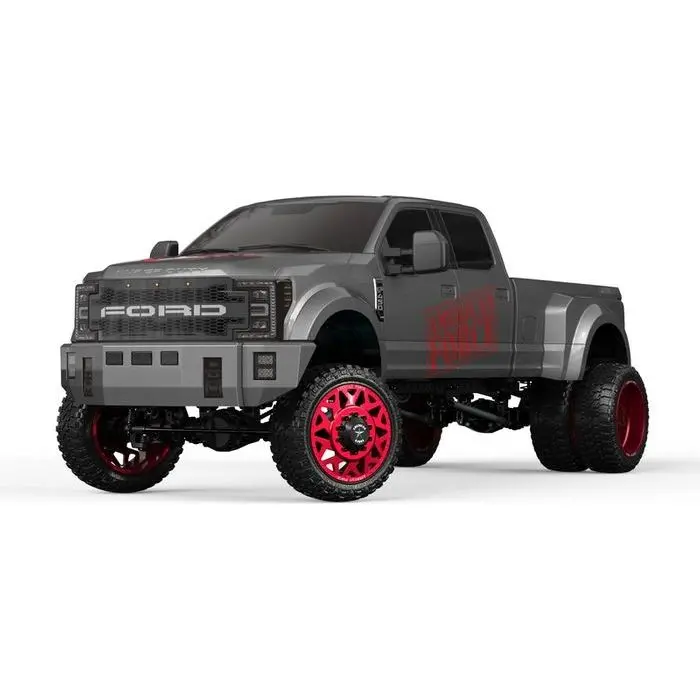Cen Racing 8981 1/10Th Scale Ford F-450 Sd Custom Truck Solid Axle Rtr Grey 1