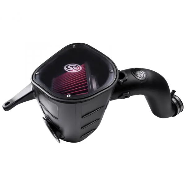Cold Air Intake For 13-18 Dodge Ram 2500 3500 L6-6.7L Cummins Cotton Cleanable Red 1
