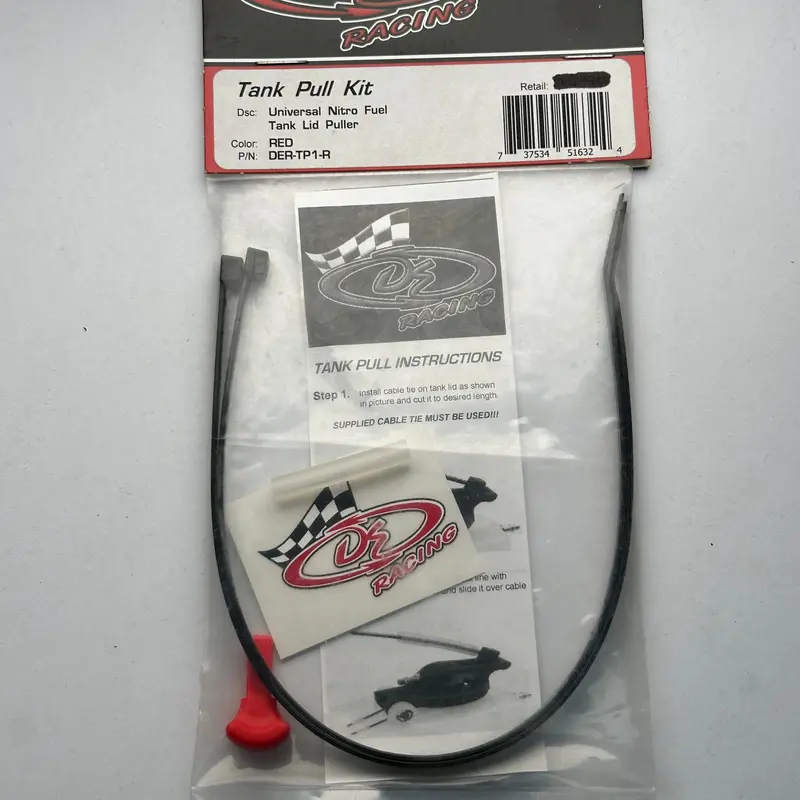 De Racing Der-Tp1-R Universal Fuel Tank Puller Nitro Part [Scratch & Dent] 1