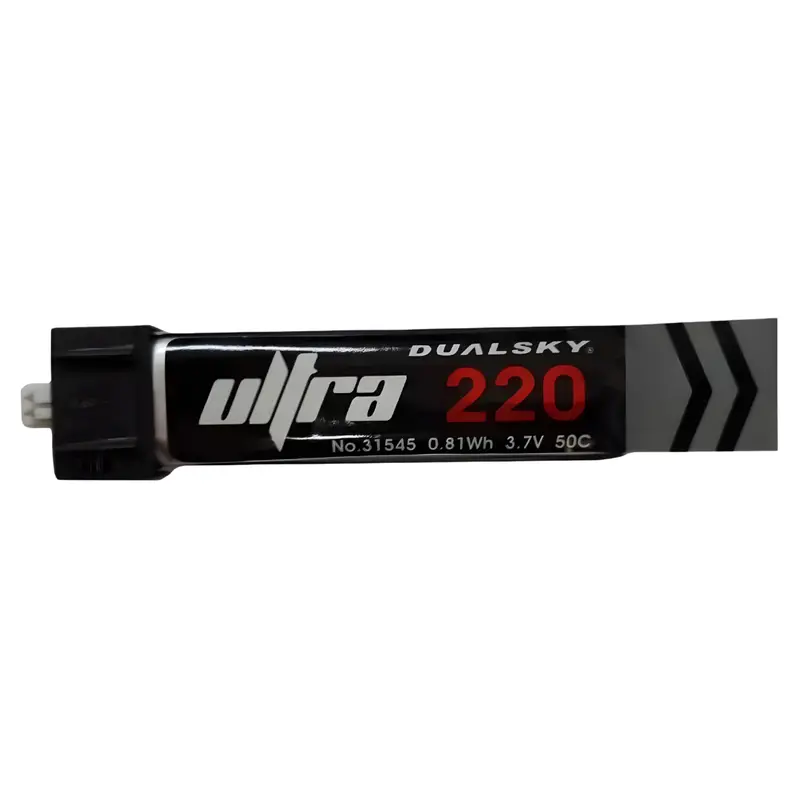 Dualsky 220Mah 1S 3.7V 50C Lipo Battery With Umx Connector Dsbxp02201ult 1