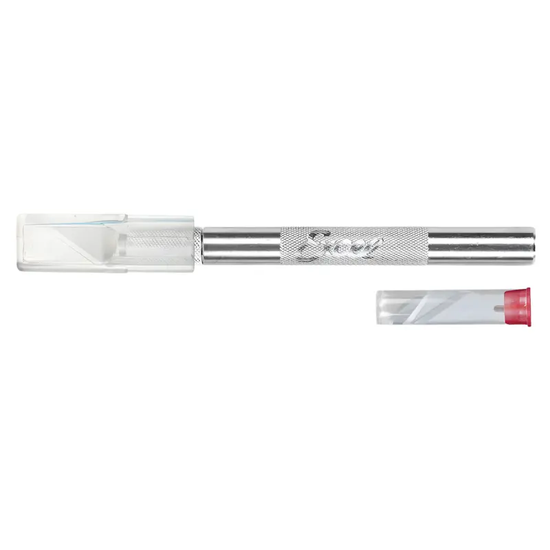 Excel K2 Knife With Safety Cap And 5 Assorted Blades Exl19002 1