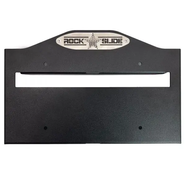 Ez License Plate Mount Black Aluminum 1