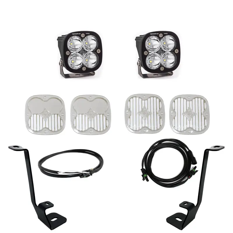 F-150 A Pillar Kit Squadron Pro Spot 21-On F-150 W/ Upfitter Baja Designs 1