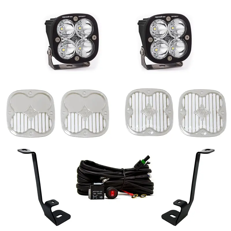 F-150 A Pillar Kit Squadron Sport Spot 21-On Ford F150 Baja Designs 1