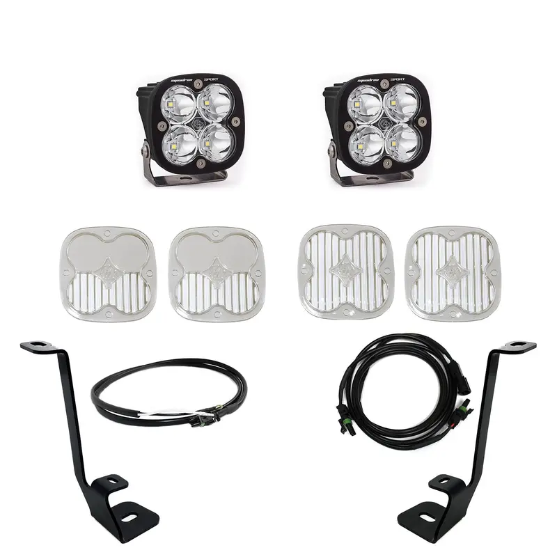 F-150 A Pillar Kit Squadron Sport Spot 21-On Ford F150 W/ Upfitter Baja Designs 1