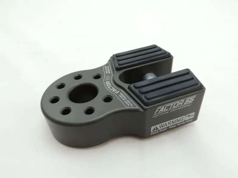 Flatlink Winch Shackle Mount Assembly Gray Factor 55 1