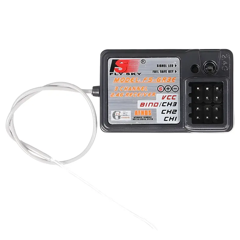 Flysky Fs-Gr3e 3-Channel 2.4Ghz Afhds Receiver For Gt2 Gt3b Gt3c Fz-It4s 1