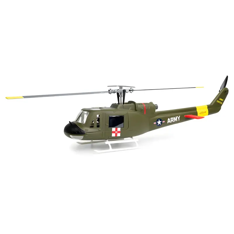 Flywing Uh-1 Huey Iroquois Rtf Rc Helicopter 810Mm 6Ch W/ Gps Ace Uh1-V4-Rtf 1