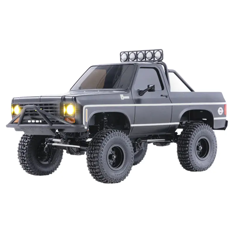 Fms Fcx24 K5 Blazer 1/24 Brushless Rtr Rc Rock Crawler Black Fms12403prortrbk 1