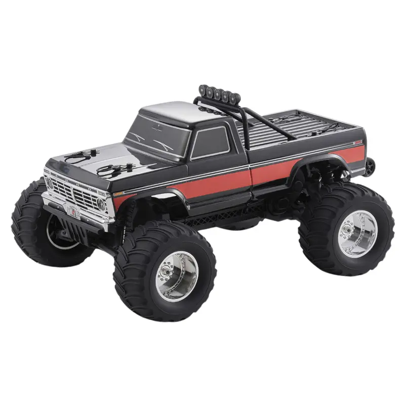 Fms Ford F100 1/10 Rtr 2Wd Rc Monster Truck Orange Fms11023rtrbk 1