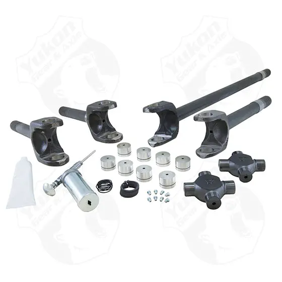Front Axle Kit 4340 Chrome-Moly Replacement For 77-91 Gm Dana 60 With 30/35 Splines   Super Joints - 1