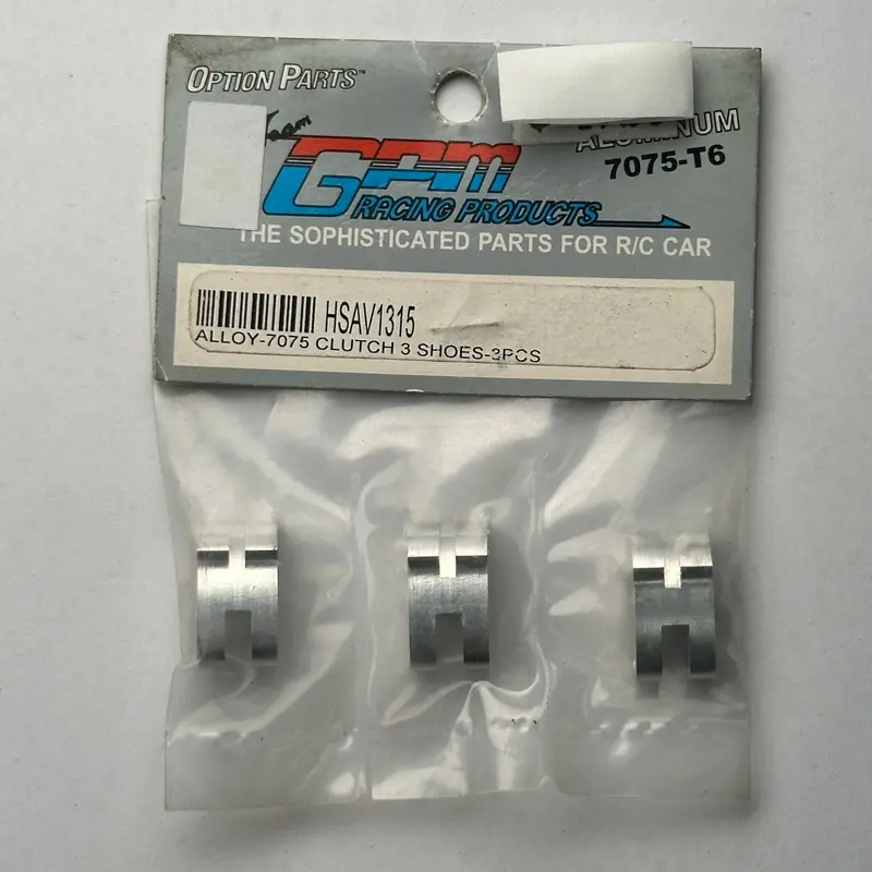 Gpm Hsav1315 Alloy 7075 Clutch 3 Shoes 3Pcs Nitro Part [Scratch & Dent] 1