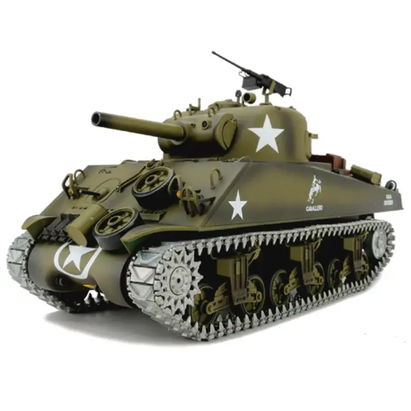 Heng Long 1/16 Usa M4a3 Sherman Metal Rc Main Battle Tank Hl-3898-1Pro 1