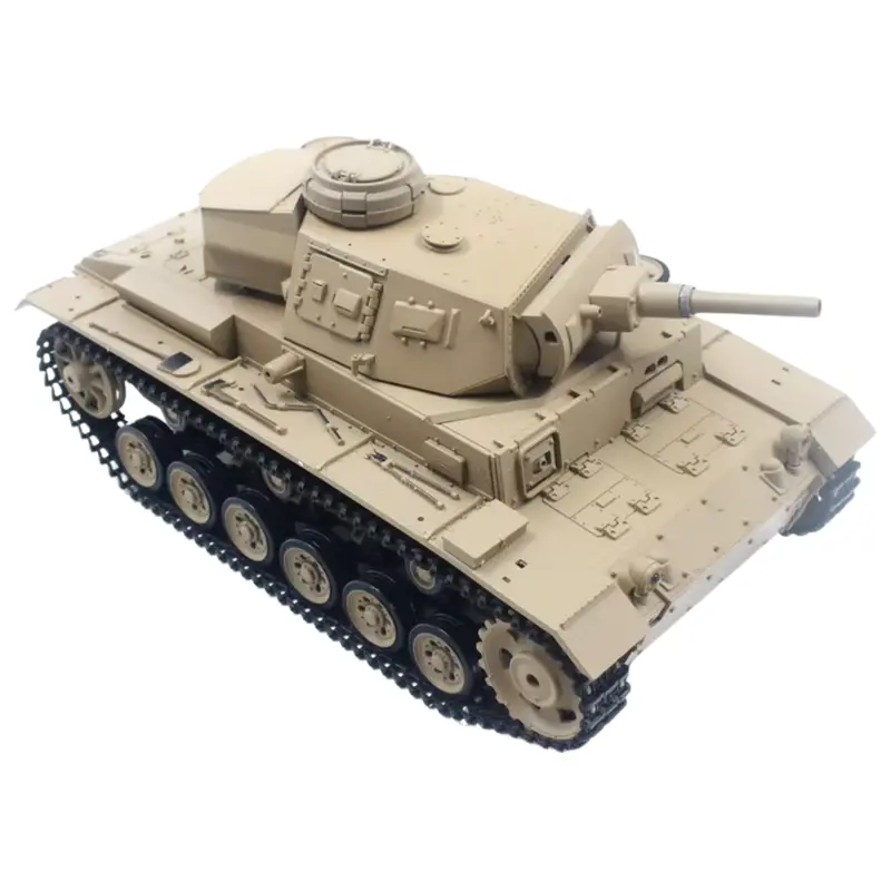 Heng Long German Panzer Iii Type H 1/16 Rc Medium Battle Tank With Smoke 3849-1 1