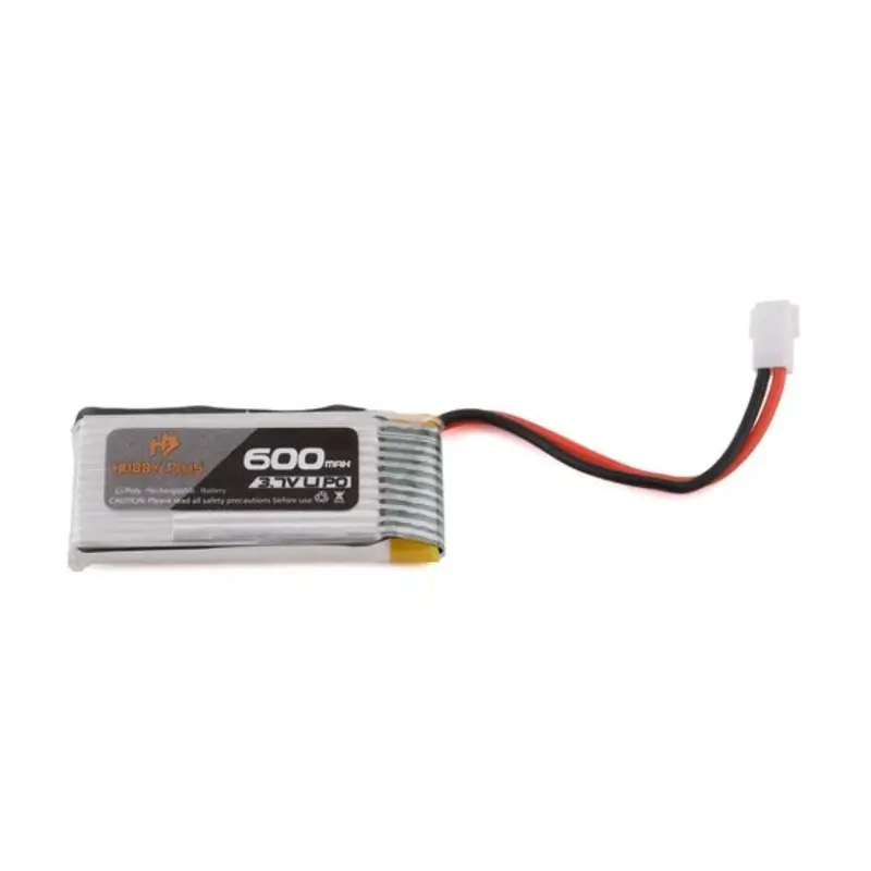 Hobby Plus 600Mah 1S 3.7V Lipo Battery 240028 1