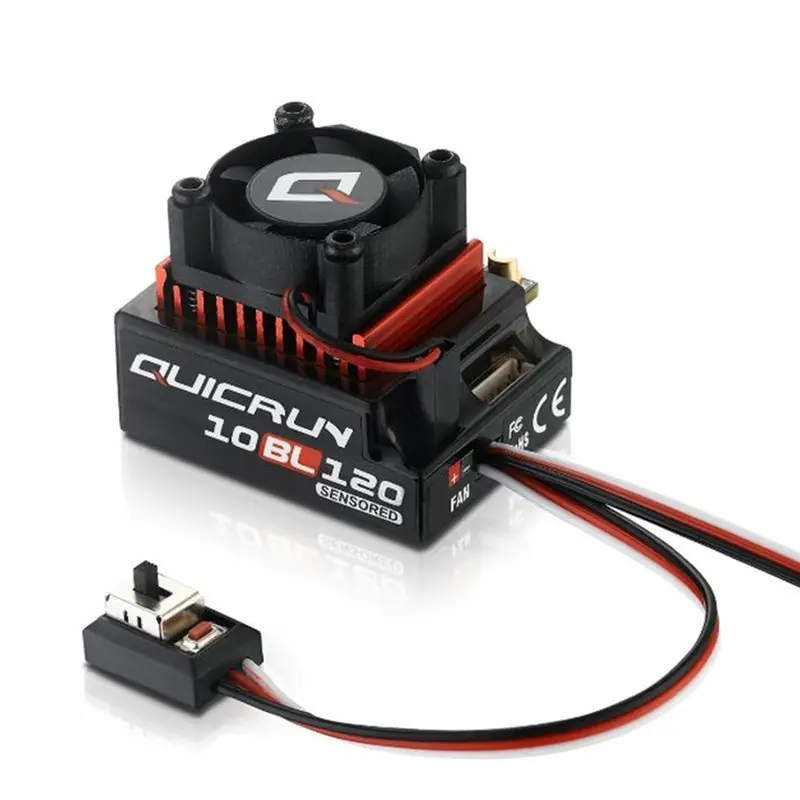 Hobbywing 10Bl120 Quicrun Brushless Sensored 120A Esc 30125000 1