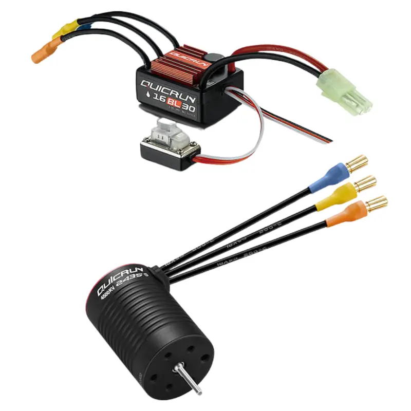 Hobbywing Combo Qr16bl30 &Amp; 2435Sl 4500Kv G3 Hw38030000 1