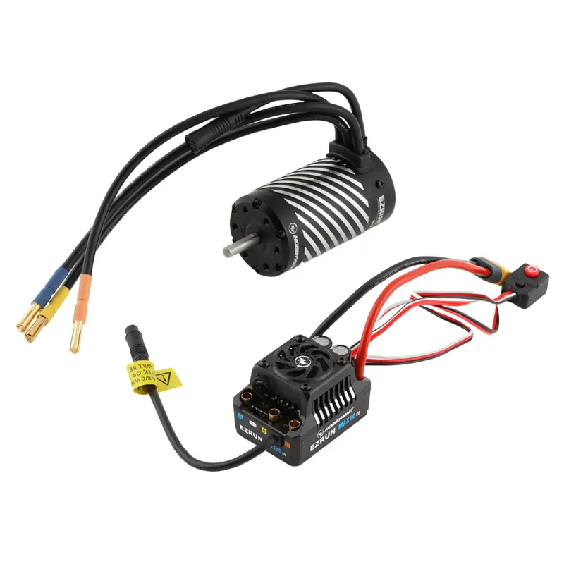 Hobbywing Ezrun Max10 G2 140A Esc & 3665Sd 2400Kv G3 Brushless Motor 38020343 1