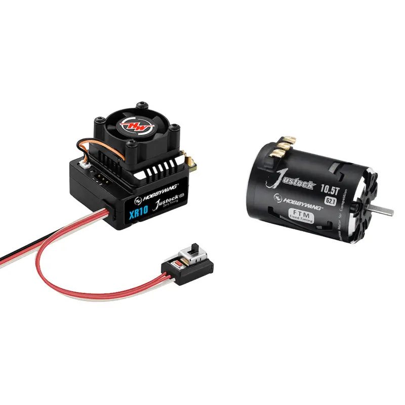 Hobbywing Justock Combo Js5 G3s Esc + G2.1 17.5T Brushless Motor 38020372 1