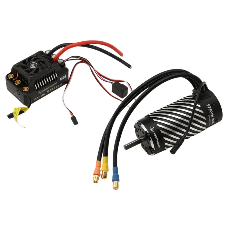 Hobbywing Max5 G2 250A Hv Esc 56118Sd G2 & 800Kv Motor Combo 38010602 1