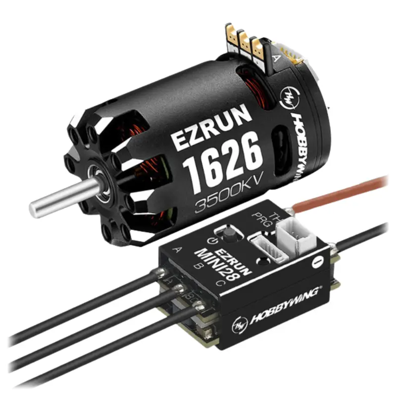 Hobbywing Mini28 Ezrun Combo 1626Sd 3500Kv 1/28 Scale Hw38020366 1