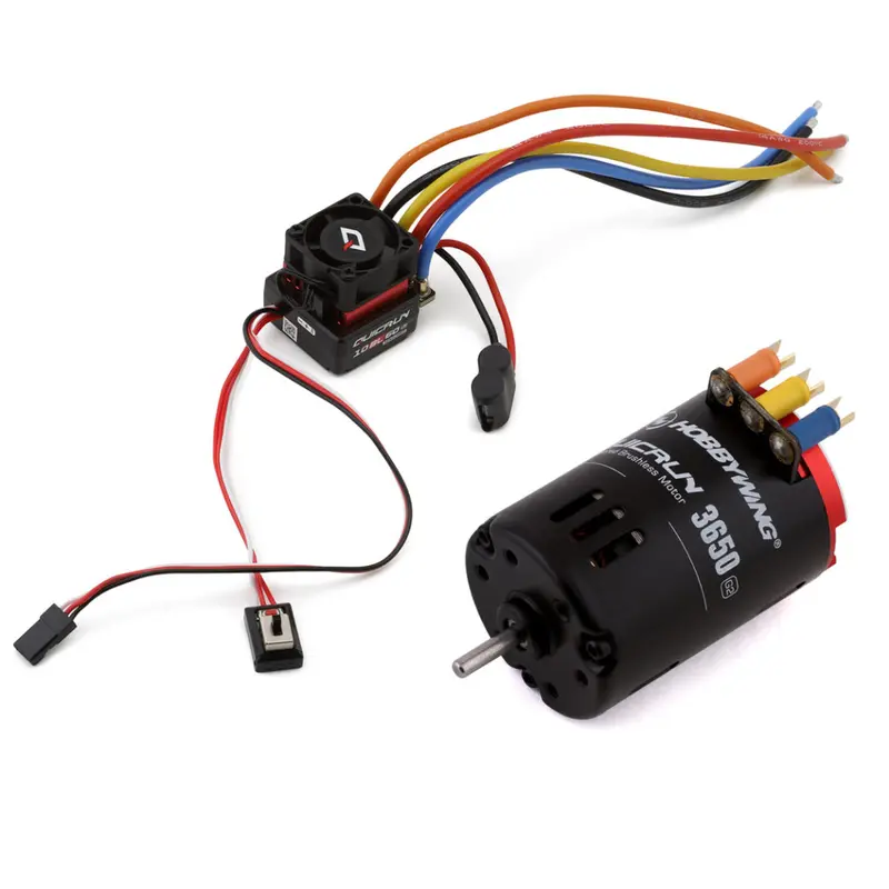Hobbywing Quicrun 10Bl60 Sd G2 Esc & Qr3650 G2 10.5T Motor Combo 2S 30803200 1