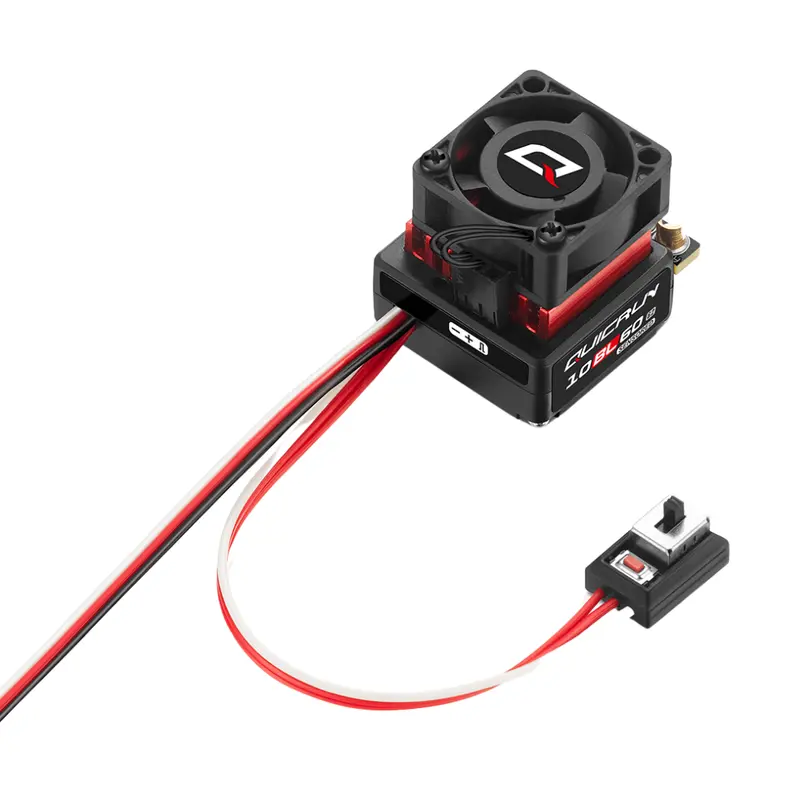 Hobbywing Quicrun 10Bl60 Sensored G2 1/10 Brushless Esc Black 30108001 1