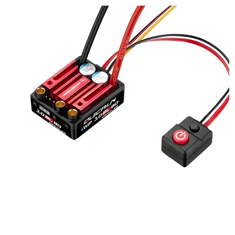 Hobbywing Quicrun Wp 10Bl80 Outer Crawler Brushless Esc 2-4S Hw30108002 1